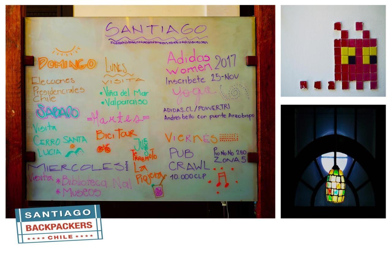 Santiago Backpackers Hostel Buitenkant foto